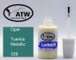 Preview: Opel, Tuerkis Metallic, 339: 20ml Lackstift, von ATW Autoteile West.